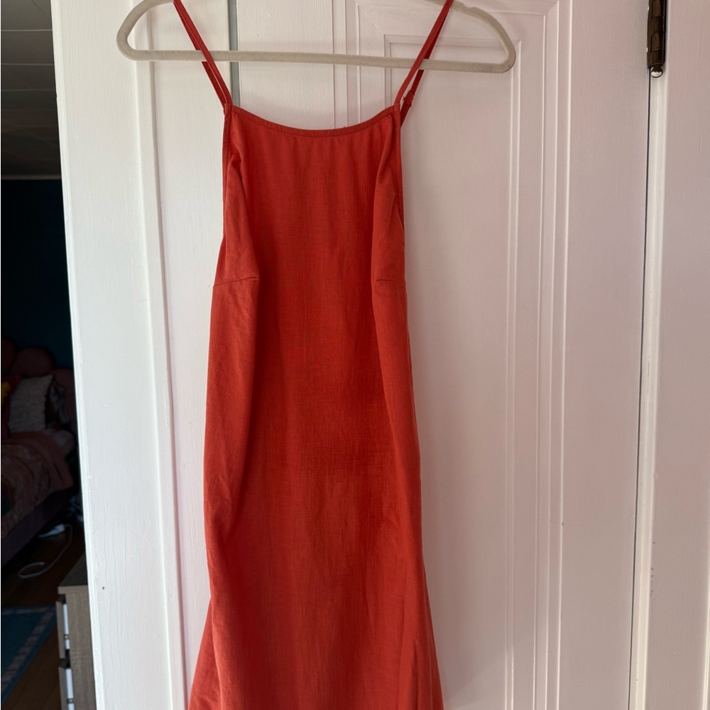 a new day Strapless Red Dress